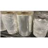 Image 3 : 13 ROLLS OF COMMERCIAL PACKAGING SHRINK TUNNEL WRAP MATERIAL *MUST TAKE ALL*