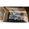 Image 2 : 2 BOXES OF ASSORTED PROFESSIONAL STAGE LIGHTING C-CLAMPS & BAFFELS *MUST TAKE ALL*