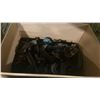 Image 3 : 2 BOXES OF ASSORTED PROFESSIONAL STAGE LIGHTING C-CLAMPS & BAFFELS *MUST TAKE ALL*