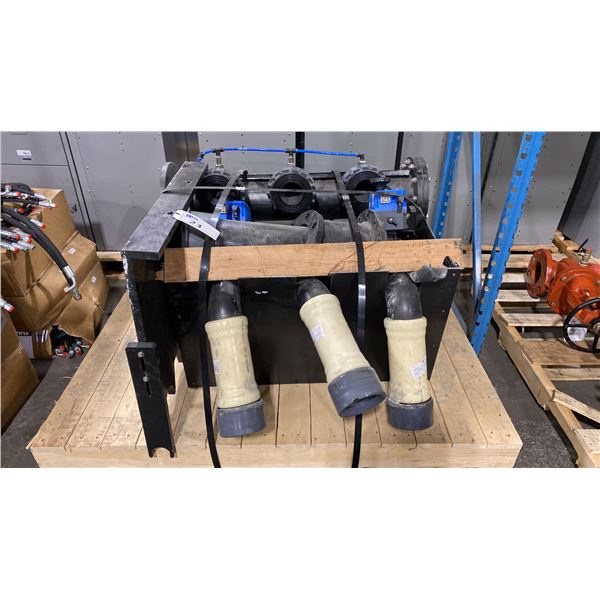 INDUSTRIAL 3 VALVE PVC AUTOMATIC WATER DIVERSION SYSTEM