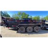 Image 5 : 2014 PJ TRAILER TILT DECK TRAILER, BLACK, VIN 2BGP11097E3005485,