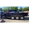 Image 5 : 2009 LOAD TILT DECK TRAILER, BLACK, VIN 2BGP1109691067946,