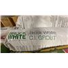 Image 10 : PALLET OF ASSORTED TILES, GROUT & CEMENT UNDERLAYMENT