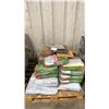 Image 1 : PALLET OF ASSORTED TILES, GROUT & CEMENT UNDERLAYMENT