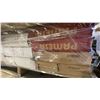 Image 3 : PALLET OF PATIO UMBRELLA STANDS, TRADESHOW BAGS, ASSORTED TILE, RUBBER COMMERCIAL BASEBOARD & MORE