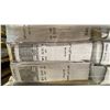 Image 4 : PALLET OF PATIO UMBRELLA STANDS, TRADESHOW BAGS, ASSORTED TILE, RUBBER COMMERCIAL BASEBOARD & MORE