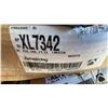 Image 6 : PALLET OF ASSORTED TILES, DROP CEILING BRACKETS, RUBBER COMMERCIAL BASEBOARD & SOUND PROOF UNDERLAY