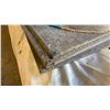 Image 7 : PALLET OF ASSORTED TILES, DROP CEILING BRACKETS, RUBBER COMMERCIAL BASEBOARD & SOUND PROOF UNDERLAY