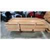 Image 2 : PALLET OF ASSORTED DOUGLAS FIR CONSTRUCTION WOOD TRIM PEICES *MUST TAKE ALL*
