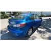 Image 3 : 2013 MAZDA 3 SKYACTIVE, 4DRSD, BLUE, VIN JM1BL1V71D1852420,