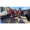 Image 1 : 2014 PROGRESSIVE ROTARY FINISHING MOWER TDR1Z, SINGLE AXLE TRAILER, RED, VIN 1312033B,