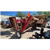 Image 2 : 2014 PROGRESSIVE ROTARY FINISHING MOWER TDR1Z, SINGLE AXLE TRAILER, RED, VIN 1312033B,