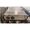 Image 5 : 2 LARGE RACK MOUNTED POWER SUPPLIES, 2 PLASTIC BINS OF ASSORTED BREAKERS / TRANSISTORS, MEC ABS