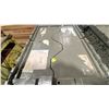 Image 2 : STACK OF 15 GREY PLASTIC COMMERCIAL FOLD TOP STACKING STORAGE BINS