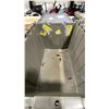 Image 3 : STACK OF 15 GREY PLASTIC COMMERCIAL FOLD TOP STACKING STORAGE BINS