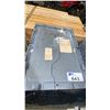 Image 2 : STACK OF 15 GREY PLASTIC COMMERCIAL FOLD TOP STACKING STORAGE BINS