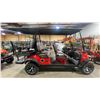 Image 7 : GC42S 6-SEAT ELECTRIC GOLF CART *RED* 43KM TOP SPEED, REAR WHEEL DRIVE, 9" MULTIMEDIA SYSTEM,