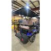 Image 3 : GC22S 4-SEAT ELECTRIC GOLF CART *BLUE* 43KM TOP SPEED, REAR WHEEL DRIVE, 9" MULTIMEDIA SYSTEM,