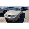 Image 1 : 2004 PONTIAC SUNFIRE, 2DRCP, BROWN, VIN 1G2JB12F247308908,