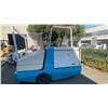 Image 8 : 1999 TENNANT 6500 SWEEPER, BLUE/WHITE, VIN 6500-5686,