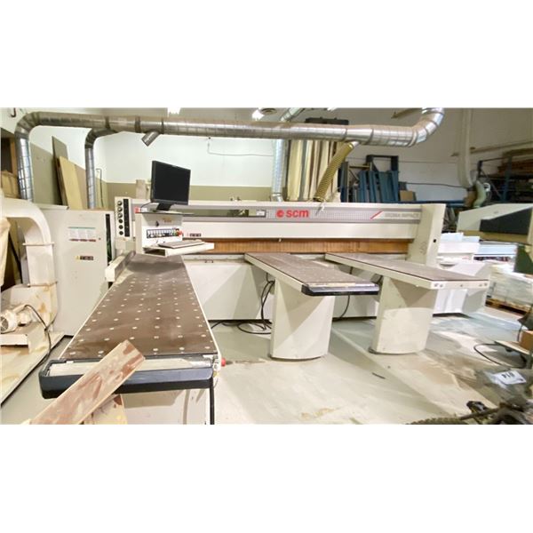 SCM SIGMA IMPACT HEAVY-DUTY INDUSTRIAL CNC HORIZONTAL BEAM PANEL SAW