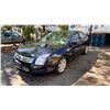 Image 1 : 2008 FORD FUSION SE, 4DRSD, BLUE, VIN 3FAHP07ZX8R258434,