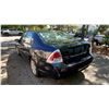 Image 2 : 2008 FORD FUSION SE, 4DRSD, BLUE, VIN 3FAHP07ZX8R258434,
