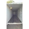 Image 2 : GREY 40' 52,910 LB MAX CAPACITY INDUSTRIAL TRANSPORT CONTAINER WITH 4 DUAL SWING SIDE DOORS DUAL