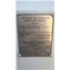 Image 4 : GREY 40' 52,910 LB MAX CAPACITY INDUSTRIAL TRANSPORT CONTAINER WITH 4 DUAL SWING SIDE DOORS DUAL