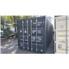Image 1 : DARK GREY 20' 67,200 LB MAX CAPACITY INDUSTRIAL TRANSPORT CONTAINER WITH DUAL SWING REAR DOORS