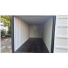 Image 2 : DARK GREY 20' 67,200 LB MAX CAPACITY INDUSTRIAL TRANSPORT CONTAINER WITH DUAL SWING REAR DOORS