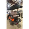 Image 2 : GC22S 4-SEAT ELECTRIC GOLF CART *ORANGE* 43KM TOP SPEED, REAR WHEEL DRIVE, 9" MULTIMEDIA SYSTEM,