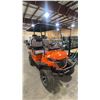 Image 4 : GC22S 4-SEAT ELECTRIC GOLF CART *ORANGE* 43KM TOP SPEED, REAR WHEEL DRIVE, 9" MULTIMEDIA SYSTEM,