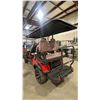 Image 2 : GC42S 6-SEAT ELECTRIC GOLF CART *RED* 43KM TOP SPEED, REAR WHEEL DRIVE, 9" MULTIMEDIA SYSTEM,