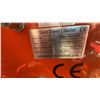 Image 7 : SDLOOL SL36C ORANGE STAND ON GAS POWERED MINI SKID STEER LOADER WITH TRACKS, 13.5 HP, 420CC ENGINE,