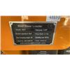 Image 7 : SDLOOL SL360T YELLOW STAND ON GAS POWERED MINI SKID STEER LOADER WITH TRACKS, 13.5 HP, 420CC ENGINE,