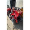 Image 2 : SDLOOL SL323TZ RED STAND ON GAS POWERED MINI SKID STEER LOADER, 13.5 HP, PNEUMATIC TIRES, 420CC