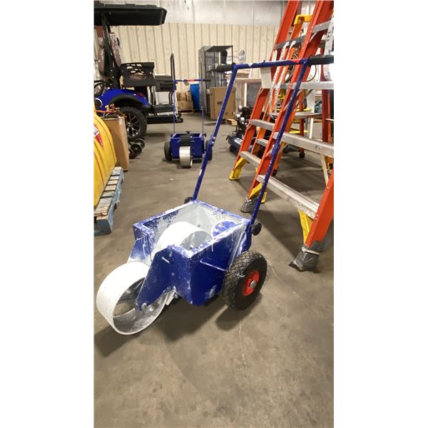 2024 CAMPEY RLM3012 BLUE COMMERCIAL WALK BEHIND PNEUMATIC TIRE LINE PAINTER