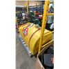 Image 3 : TIDY TANK YELLOW 4-389 INDUSTRIAL GASOLINE STORAGE TANK WITH FILL-RITE 15 GPM 12V ELECTRIC PUMP