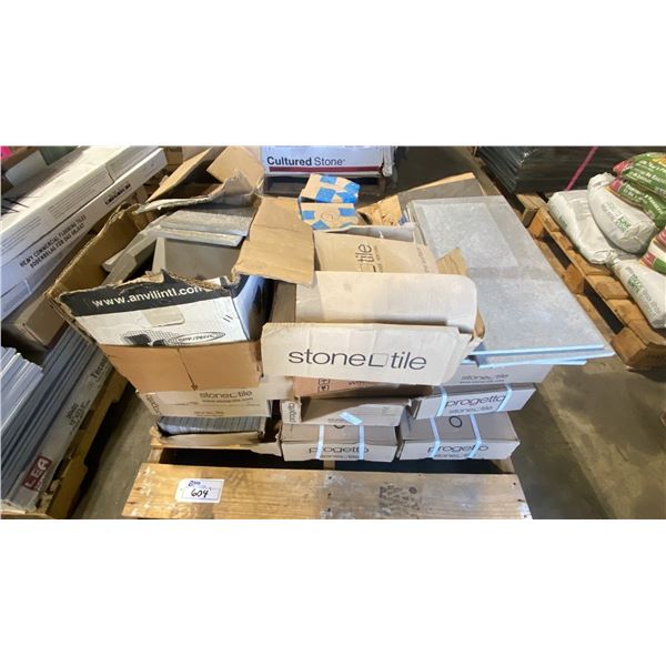 PALLET OF ASSORTED TILE