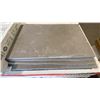Image 5 : PALLET OF ASSORTED TILE, VINYL FLOORING, CEILING TILES & STEEL FITTINGS