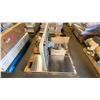 Image 5 : ASSORTED PLUMBING FITTINGS, PLASTIC FOLDING TABLE & METAL PANELS
