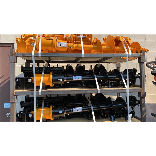 C-10 SJB MINI EXCAVATOR 8PC ATTACHMENT SET *25MM PIN SIZE*