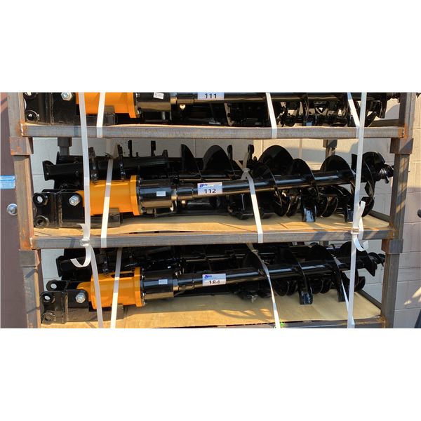 C-10 SJB MINI EXCAVATOR 8PC ATTACHMENT SET *25MM PIN SIZE*