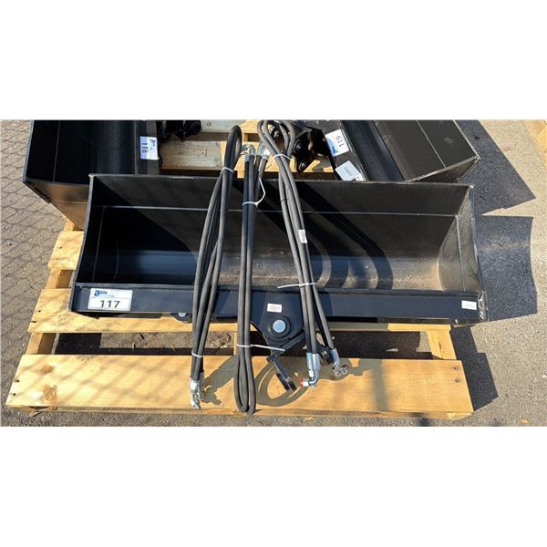 40" HEAVY DUTY MINI EXCAVATOR ARTICULATING BUCKET ATTACHMENT
