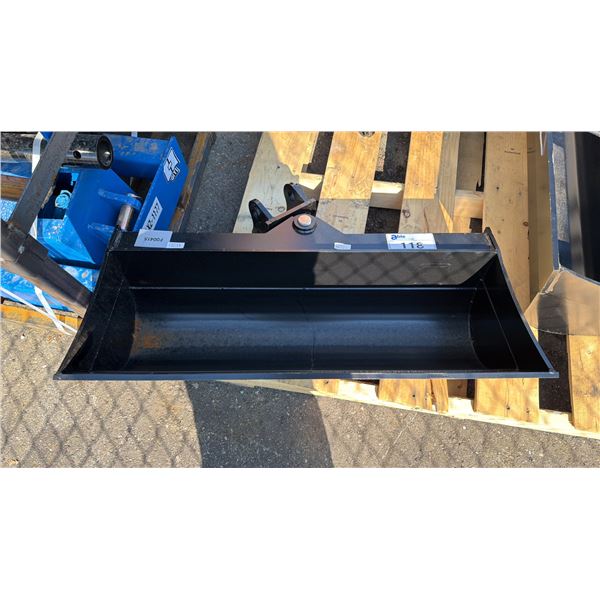 32" HEAVY DUTY MINI EXCAVATOR ARTICULATING BUCKET ATTACHMENT