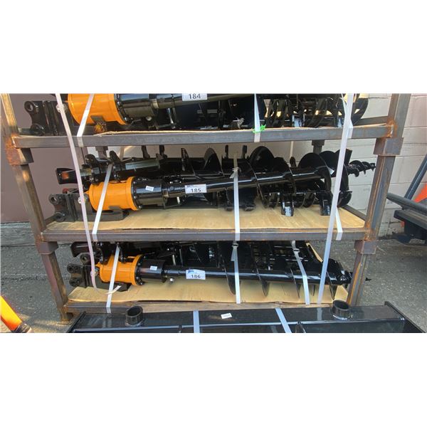 C-10 SJB MINI EXCAVATOR 8PC ATTACHMENT SET *25MM PIN SIZE*