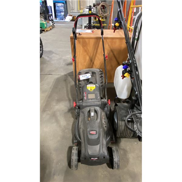 LEGEND FORCE 9.2 GAL ELECTRIC INDUSTRIAL WALK BEHIND LAWN MOWER WITH BAG