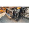 Image 4 : PAIR OF GIYI RB66 HEAVY DUTY 66" SKID STEER ROCK BUCKET ATTACHMENTS