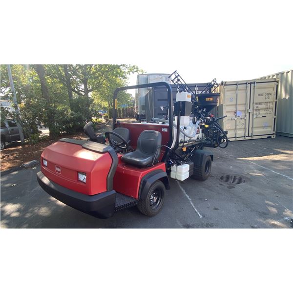 2025 TORO 41240 MULTIPRO 2 SEAT PRECISION SPRAYER, RED, VIN 419097537,